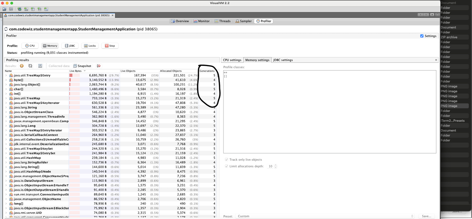 JVisual VM Profiling