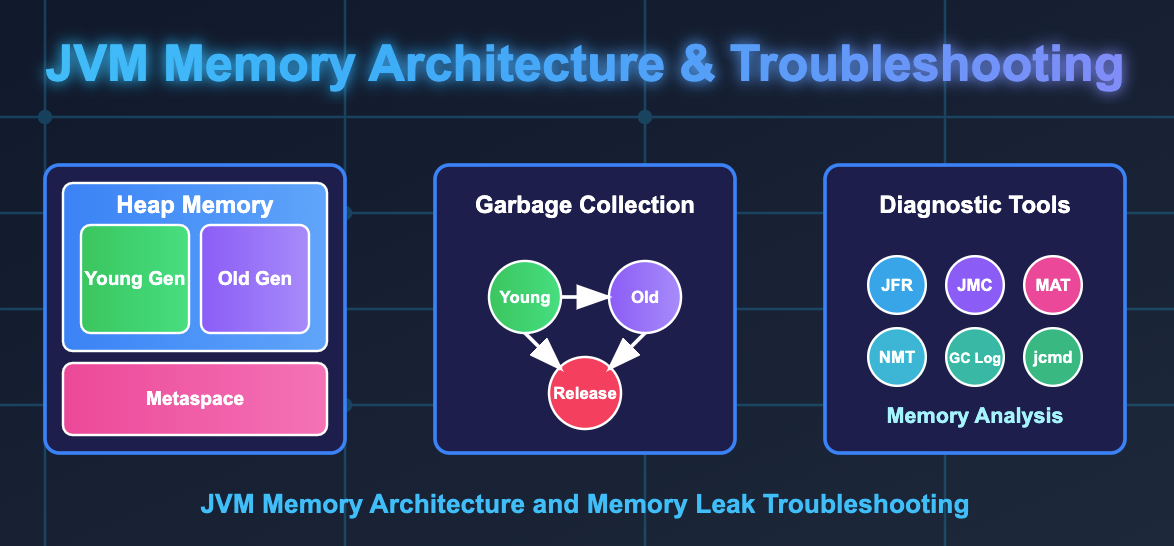 Understanding JVM Memory architecture and guidelines and tools for troubleshooting